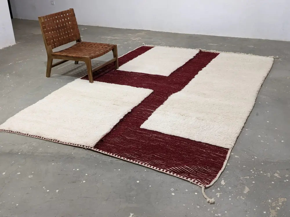 DecorBites™ Moroccan Handmade Traditional Beni Ouarain Rug 297 X 206 Cm
