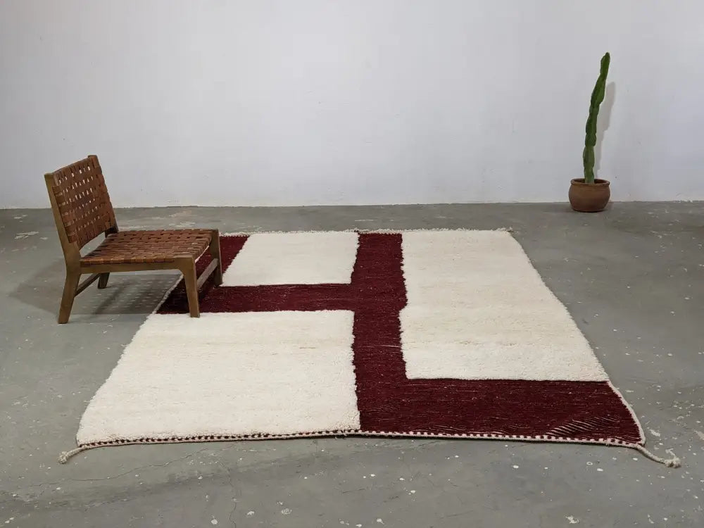 DecorBites™ Moroccan Handmade Traditional Beni Ouarain Rug 297 X 206 Cm