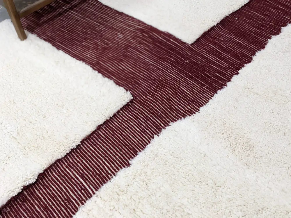 DecorBites™ Moroccan Handmade Traditional Beni Ouarain Rug 297 X 206 Cm