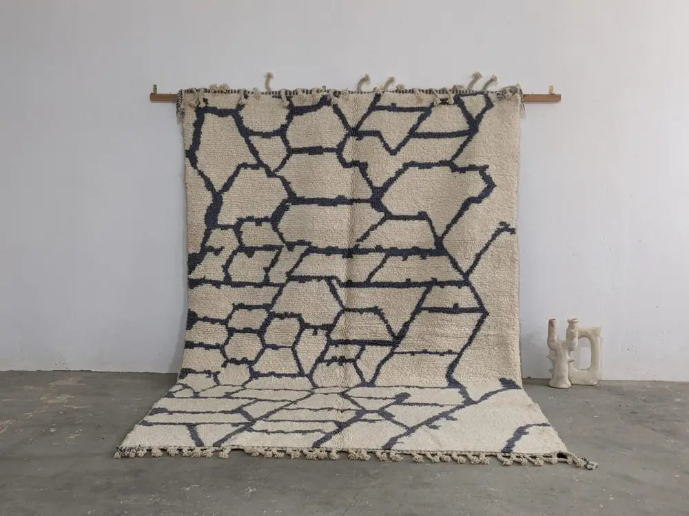 DecorBites™ Moroccan Handmade Traditional Beni Ouarain Rug 297 X 208 Cm