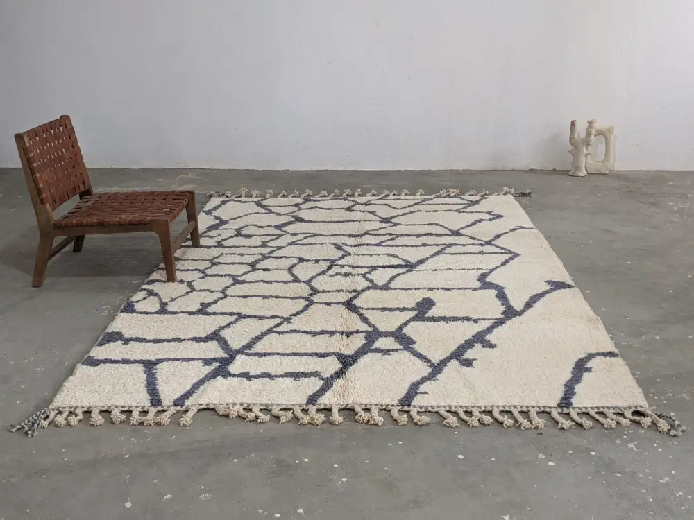 DecorBites™ Moroccan Handmade Traditional Beni Ouarain Rug 297 X 208 Cm