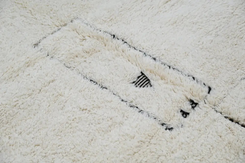 DecorBites™ Moroccan Handmade Traditional Beni Ouarain Rug 300 X 200 Cm