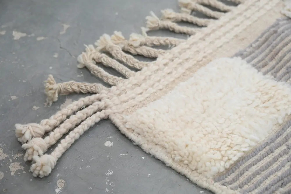 Tapis marocain traditionnel fait main Beni Ouarain DecorBites™ 300 X 203 cm