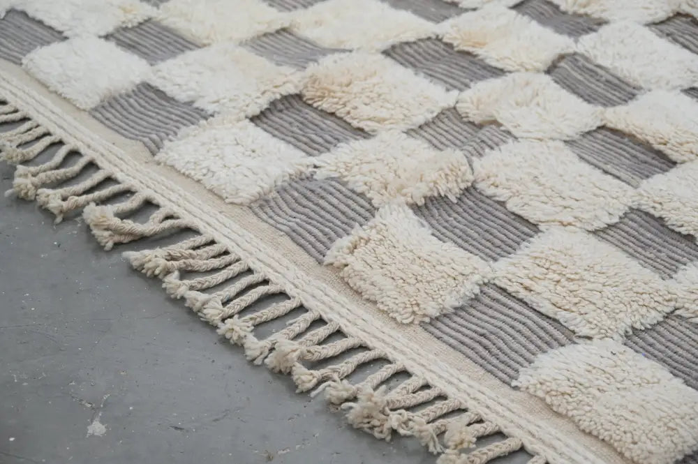 Tapis marocain traditionnel fait main Beni Ouarain DecorBites™ 300 X 203 cm
