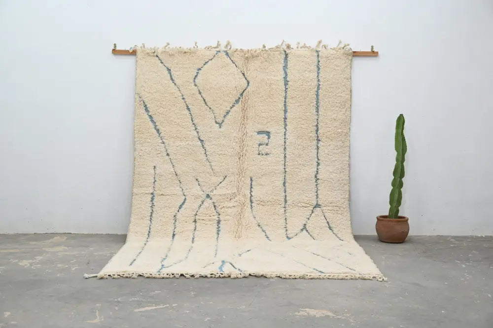 DecorBites™ Moroccan Handmade Traditional Beni Ouarain Rug 300 X 205 Cm
