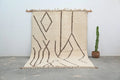 DecorBites™ Moroccan Handmade Traditional Beni Ouarain Rug 300 X 210 Cm