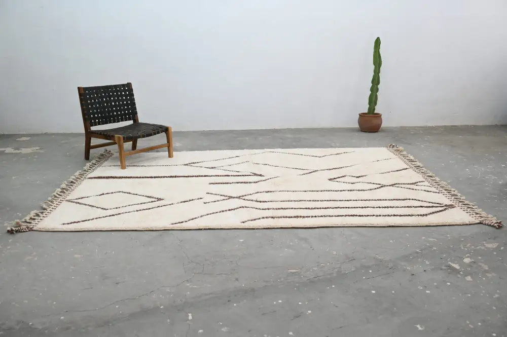 DecorBites™ Moroccan Handmade Traditional Beni Ouarain Rug 300 X 210 Cm