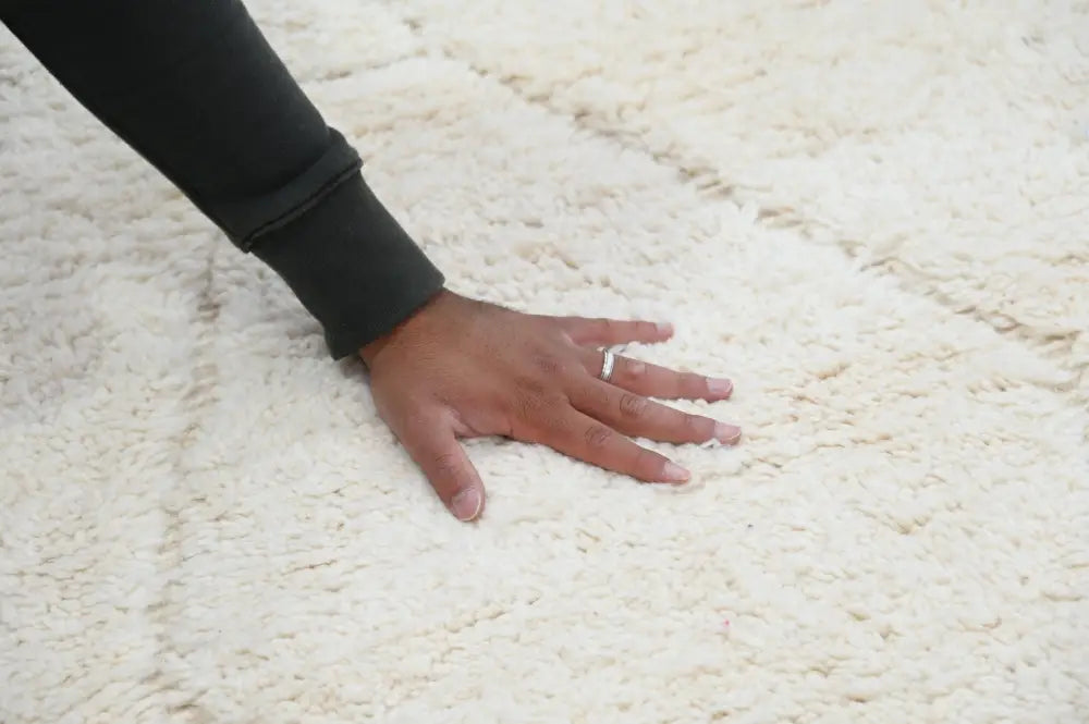 DecorBites™ Moroccan Handmade Traditional Beni Ouarain Rug 302 X 200 Cm