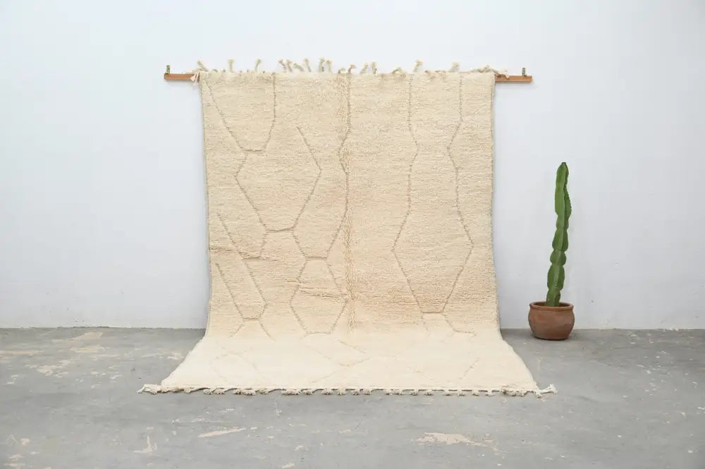 DecorBites™ Moroccan Handmade Traditional Beni Ouarain Rug 302 X 200 Cm