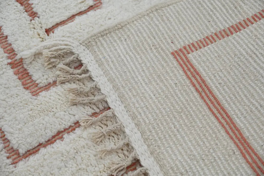 DecorBites™ Moroccan Handmade Traditional Beni Ouarain Rug 302 X 200 Cm