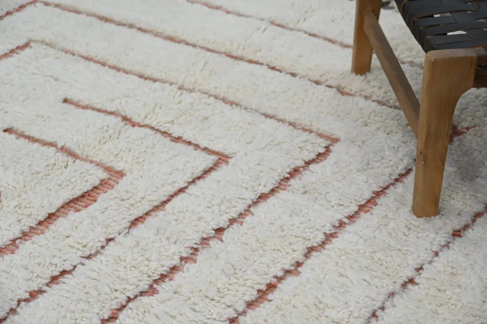 DecorBites™ Moroccan Handmade Traditional Beni Ouarain Rug 302 X 200 Cm
