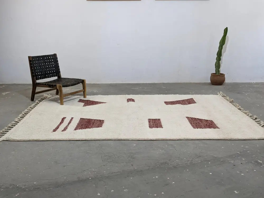 DecorBites™ Moroccan Handmade Traditional Beni Ouarain Rug 303 X 214 Cm
