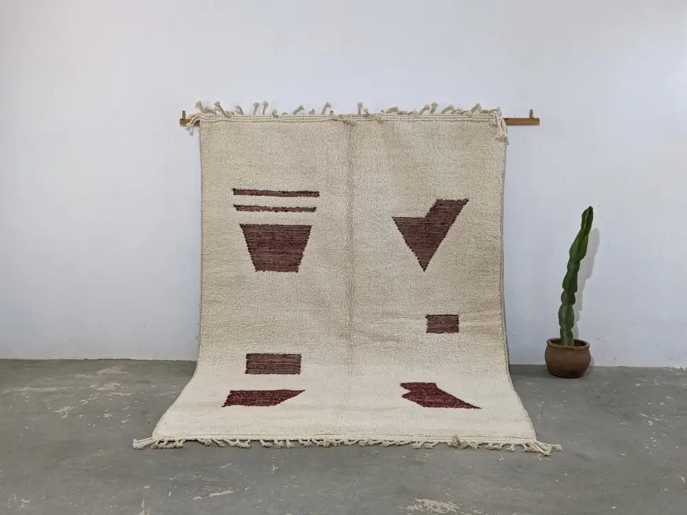 DecorBites™ Moroccan Handmade Traditional Beni Ouarain Rug 303 X 214 Cm