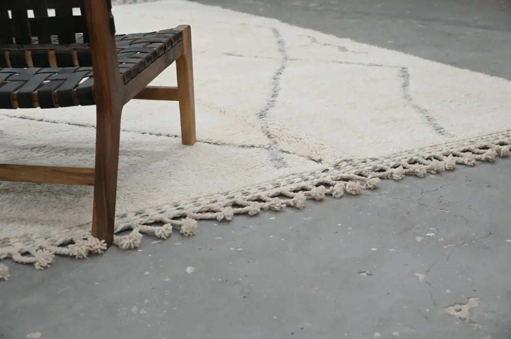 DecorBites™ Moroccan Handmade Traditional Berber Rug Beni Ouarain 303 X 212 Cm