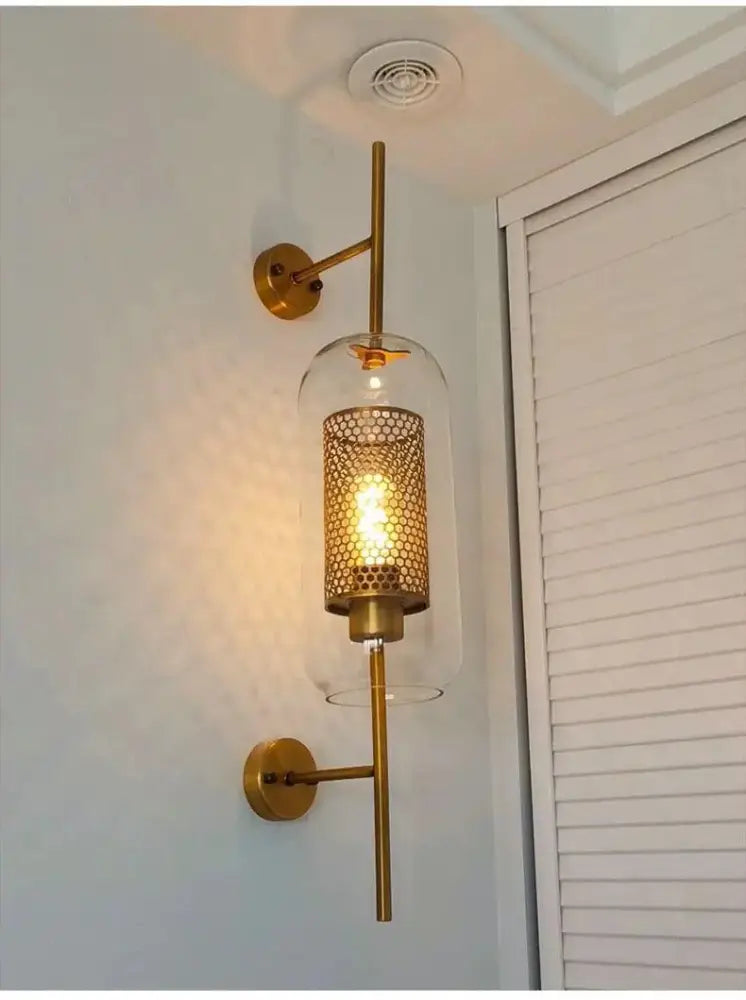 DecorBites™ Moroccan Modern Bathroom Wall Sconce