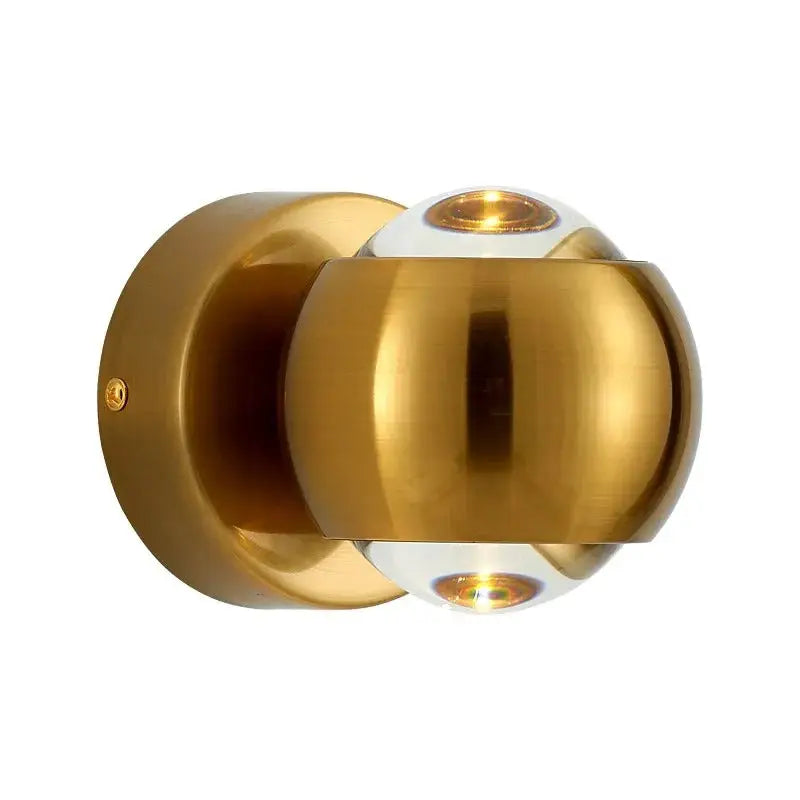 DecorBites™ Moroccan Modern Black Brass LED Wall Lamp