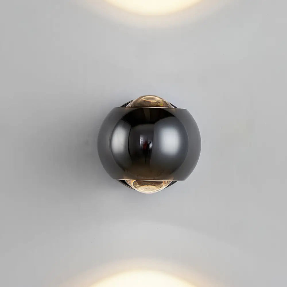 DecorBites™ Moroccan Modern Black Brass LED Wall Lamp