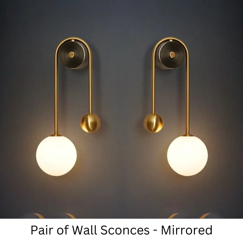 DecorBites™ Moroccan Rewritten title: Traditional Gold Wall Sconces