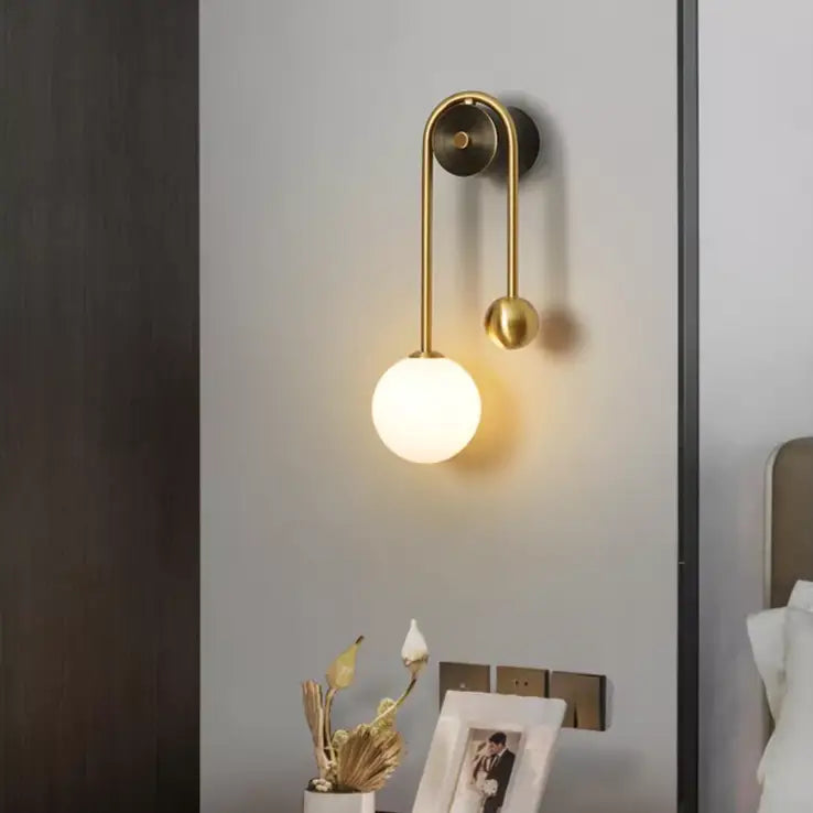 DecorBites™ Moroccan Rewritten title: Traditional Gold Wall Sconces