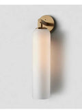 DecorBites™ Moroccan Title: Sleek Glass Wall Sconce