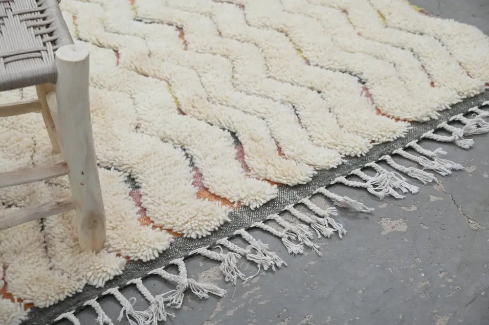 DecorBites™ Moroccan Traditional Handmade Azilal Rug 240x147cm