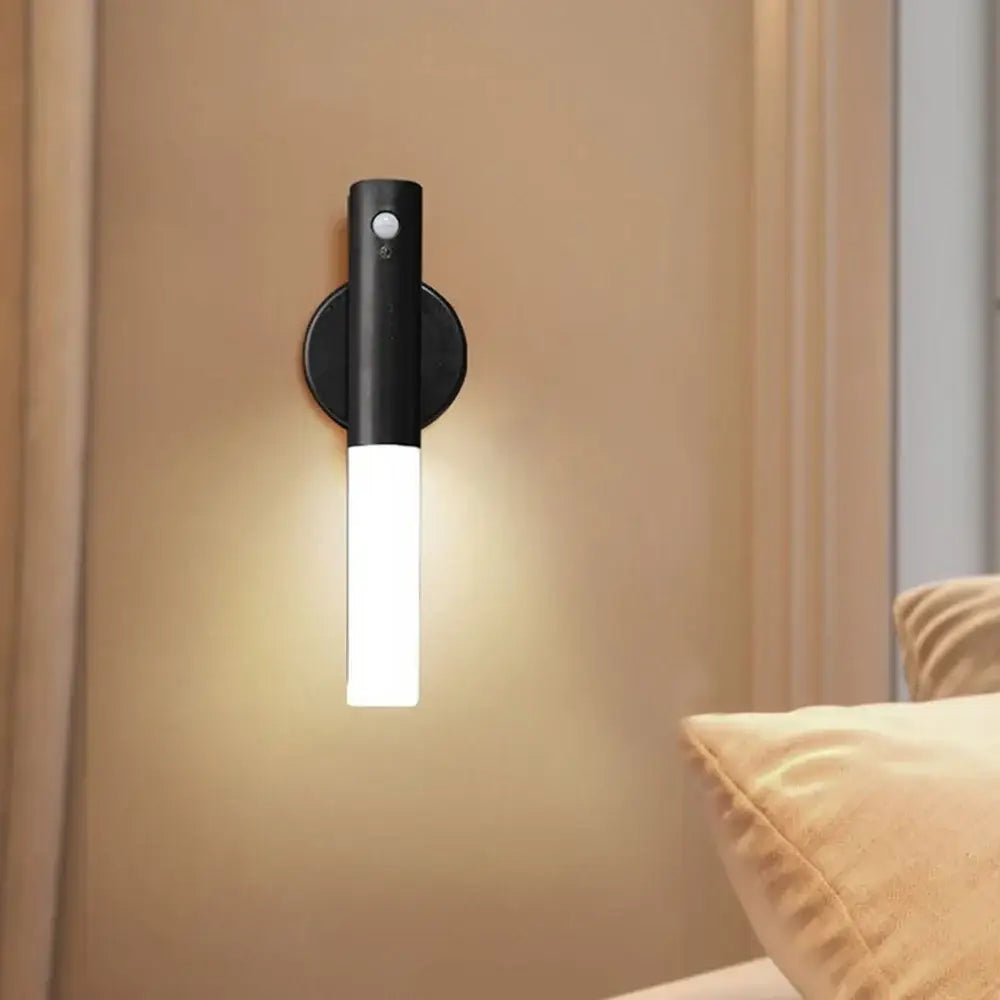 DecorBites™ Motion Sensor Battery Operated Black Wall Lamp