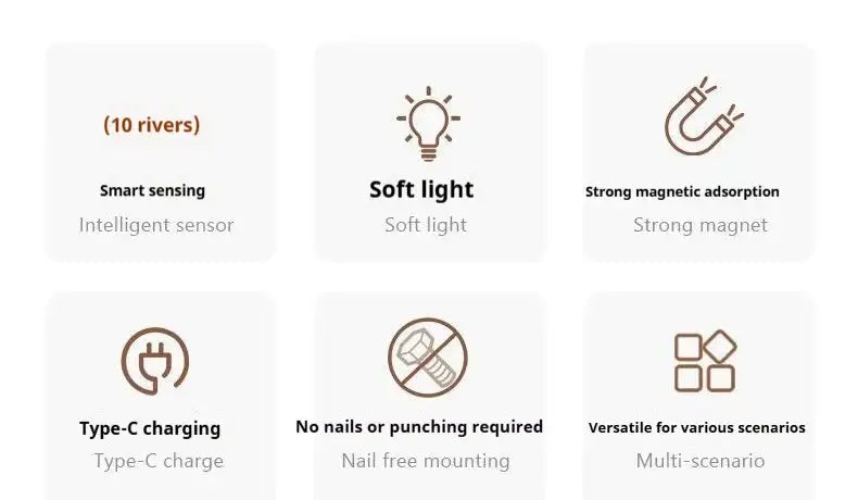 DecorBites™ Motion Sensor Battery Operated Black Wall Lamp