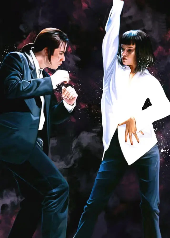 DecorBites™ Movie Pulp Fiction Canvas Wall Art