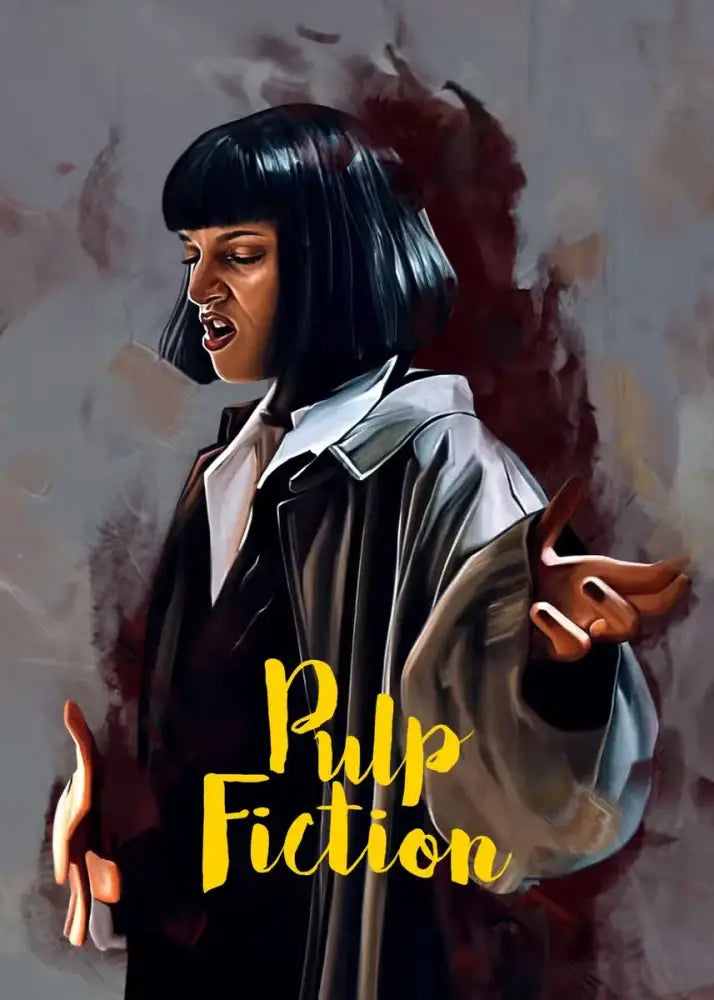 DecorBites™ Movie Pulp Fiction Canvas Wall Art