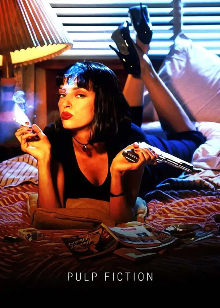 DecorBites™ Movie Pulp Fiction Canvas Wall Art