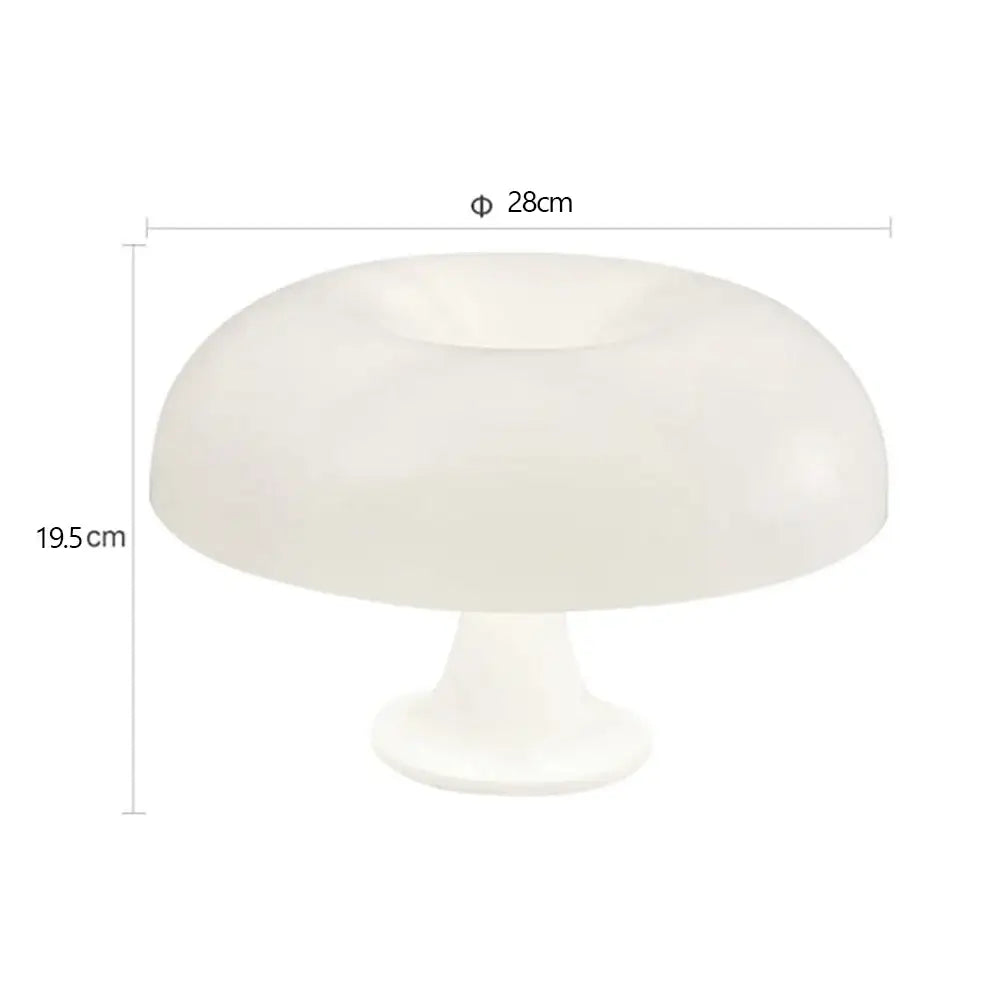 DecorBites™ Mushroom table lamp minimalist modern bedroom bedside lamp Danish designer orange decorative table lamp