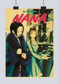 DecorBites™ NANA Anime Kraft Paper Posters: Retro, Funny Prints