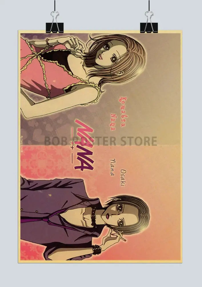 DecorBites™ NANA Anime Posters Retro Kraft Paper - 2021 Arrivals