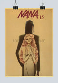 DecorBites™ NANA Anime Posters | Retro Style Kraft Paper Sticker