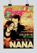DecorBites™ NANA Anime Retro Kraft Poster Set