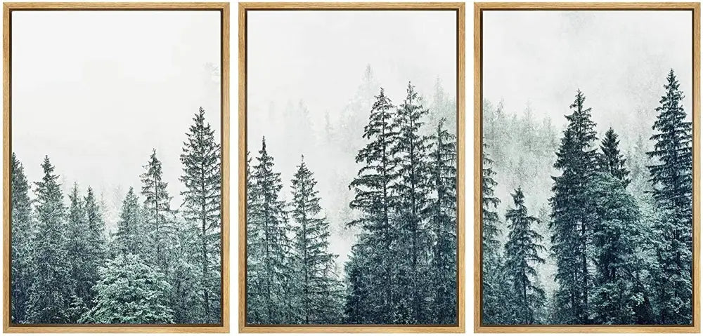 DecorBites™ Nature Landscape Canvas Print Set for Home