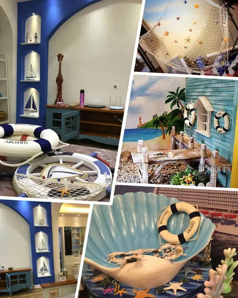DecorBites™ Nautical Theme Wall Decor for Home