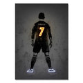 DecorBites™ NBA & Soccer Stars Neon Wall Art