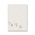 DecorBites™ Neutral Canvas Triptych Wall Art Set
