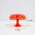 DecorBites™ New Led Mushroom Table Lamp for Hotel Bedroom Bedside Living Room Decoration Lighting Modern Minimalist Creativity Desk Lights
