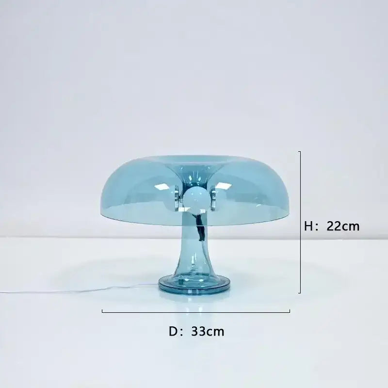 DecorBites™ New Led Mushroom Table Lamp for Hotel Bedroom Bedside Living Room Decoration Lighting Modern Minimalist Creativity Desk Lights