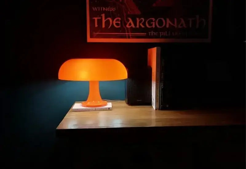 DecorBites™ New Led Mushroom Table Lamp for Hotel Bedroom Bedside Living Room Decoration Lighting Modern Minimalist Creativity Desk Lights