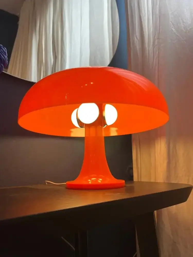 DecorBites™ New Led Mushroom Table Lamp for Hotel Bedroom Bedside Living Room Decoration Lighting Modern Minimalist Creativity Desk Lights