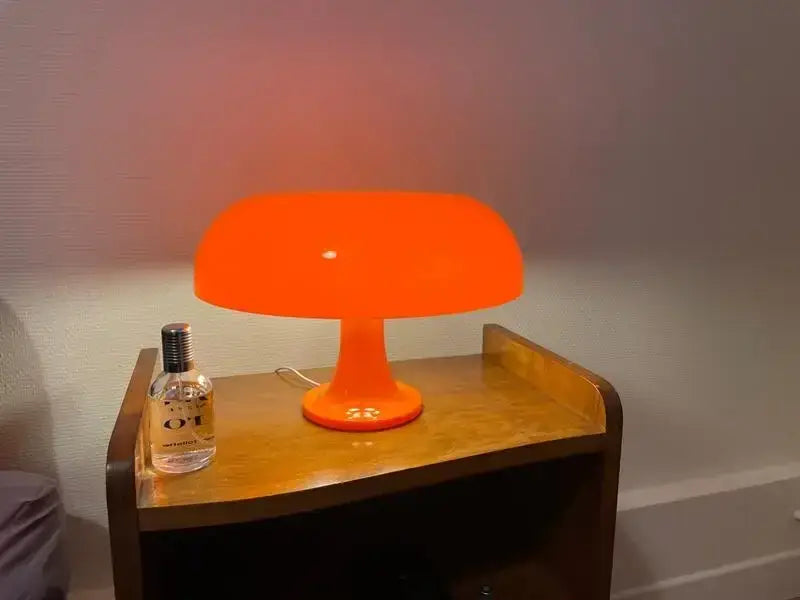 DecorBites™ New Led Mushroom Table Lamp for Hotel Bedroom Bedside Living Room Decoration Lighting Modern Minimalist Creativity Desk Lights