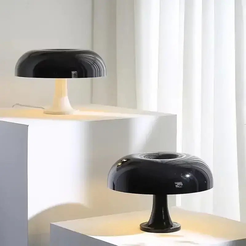 DecorBites™ New Led Mushroom Table Lamp for Hotel Bedroom Bedside Living Room Decoration Lighting Modern Minimalist Creativity Desk Lights