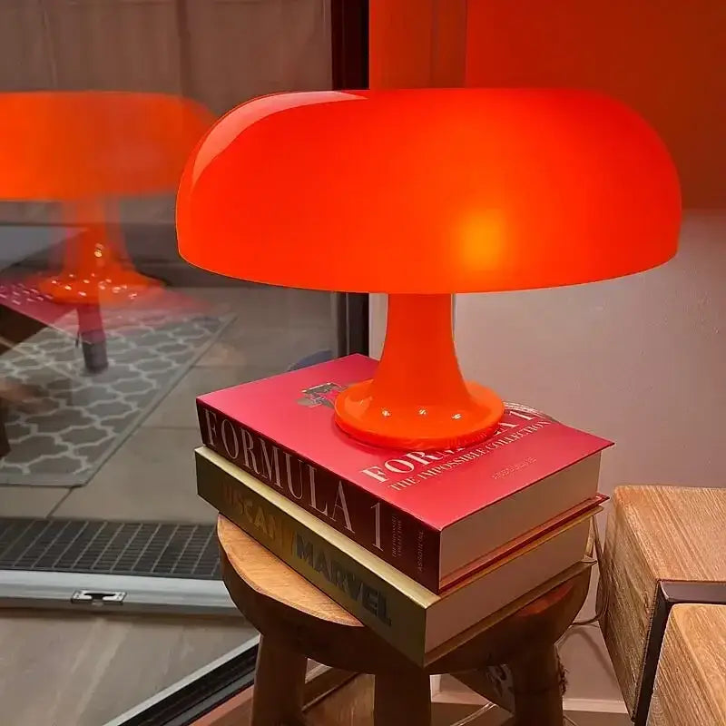 DecorBites™ New Led Mushroom Table Lamp for Hotel Bedroom Bedside Living Room Decoration Lighting Modern Minimalist Creativity Desk Lights