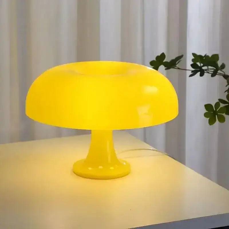 DecorBites™ New Led Mushroom Table Lamp for Hotel Bedroom Bedside Living Room Decoration Lighting Modern Minimalist Creativity Desk Lights