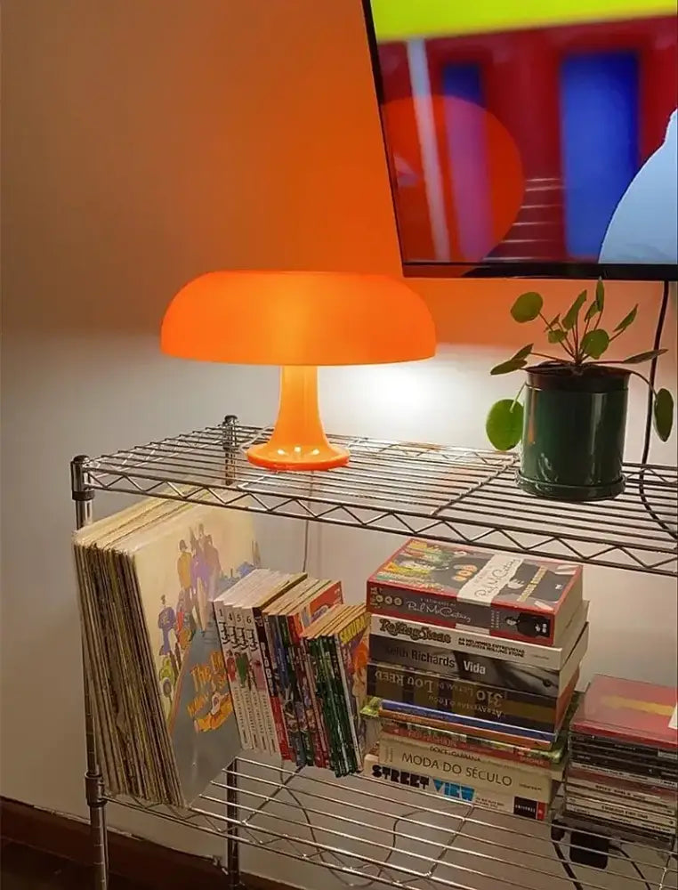 DecorBites™ New Led Mushroom Table Lamp for Hotel Bedroom Bedside Living Room Decoration Lighting Modern Minimalist Creativity Desk Lights