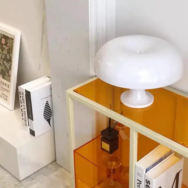 DecorBites™ New Led Mushroom Table Lamp for Hotel Bedroom Bedside Living Room Decoration Lighting Modern Minimalist Creativity Desk Lights