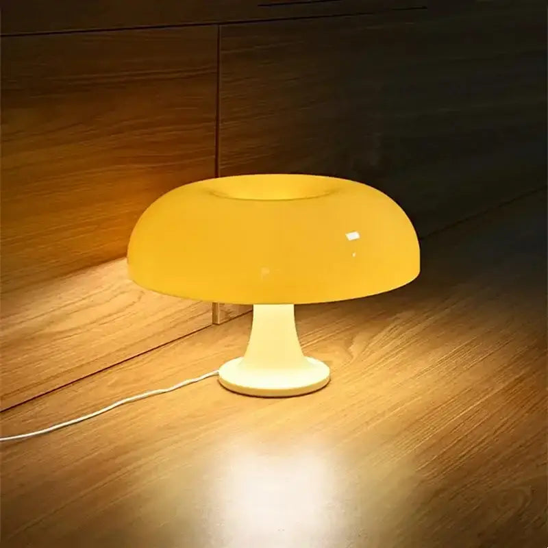 DecorBites™ New Led Mushroom Table Lamp for Hotel Bedroom Bedside Living Room Decoration Lighting Modern Minimalist Creativity Desk Lights